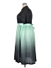 Unbranded Color Block Teal Casual Dress Size 2X - photo 5