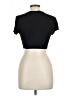 Shein Black Short Sleeve Turtleneck Size L - photo 2