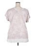 Bobeau Pink Short Sleeve Top Size 2X - photo 2