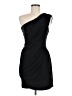 Soprano Solid Black Cocktail Dress Size M - photo 1