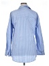 Sanctuary 100% Cotton Stripes Blue Long Sleeve Button-Down Shirt Size XL - photo 2
