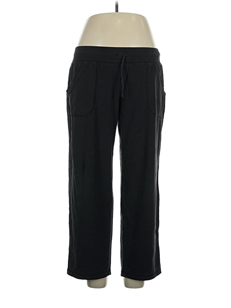 Pre-owned Athletic Works Track Pants In Black