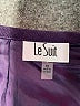 Le Suit 100% Polyester Purple Formal Skirt Size 10 - photo 4