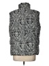 Talbots 100% Polyester Paisley Gray Vest Size 12 - photo 2
