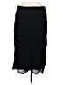 XCVI 100% Viscose Solid Black Formal Skirt Size M - photo 1