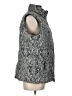 Talbots 100% Polyester Paisley Gray Vest Size 12 - photo 4