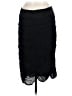 XCVI 100% Viscose Solid Black Formal Skirt Size M - photo 2