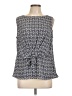 Talbots 100% Polyester Black Sleeveless Blouse Size L - photo 1