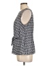 Talbots 100% Polyester Black Sleeveless Blouse Size L - photo 5