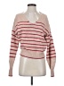 Madewell Stripes Pink Pullover Sweater Size XS - photo 1
