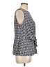 Talbots 100% Polyester Black Sleeveless Blouse Size L - photo 4