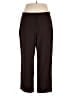 David Dart Solid Brown Casual Pants Size 18 - photo 1