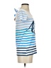 So Nice Stripes Blue Short Sleeve T-Shirt Size S - photo 4