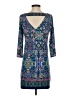 Laundry by Shelli Segal Paisley Blue Casual Dress Size XS - photo 2