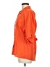 Unbranded Color Block Orange 3/4 Sleeve Button-Down Shirt Size M - photo 5
