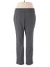 Charter Club Houndstooth Gray Active Pants Size 18 - photo 1