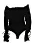 Fashion Nova Black Bodysuit Size M (estimated) - photo 1