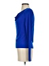 MNG Blue Long Sleeve Top Size S - photo 5