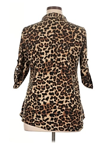 Ninedaily 3/4 Sleeve Blouse (view 2)
