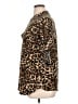 Ninedaily Animal Print Brown 3/4 Sleeve Blouse Size XL - photo 5