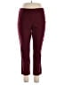 JM Collection Solid Burgundy Active Pants Size XL (petite) - photo 1