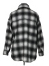 a.n.a. A New Approach 100% Polyester Plaid Gray Fleece Size XL - photo 2