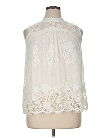 Worthington Sleeveless Blouse (view 1)