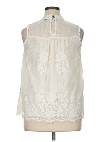 Worthington Sleeveless Blouse (view 2)