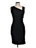En Focus Studio Solid Black Cocktail Dress Size 6 - photo 1