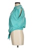 Almost Famous 100% Polyester Teal Sleeveless Blouse Size M - photo 5