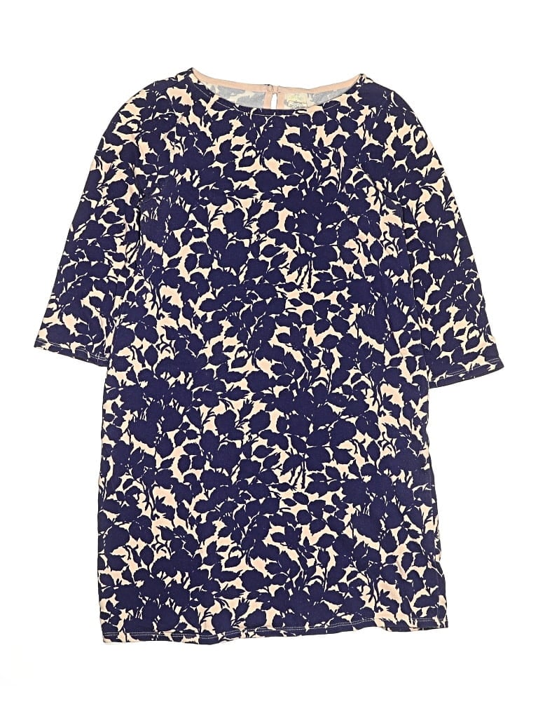 Pre-owned Crewcuts Outlet Kids' Dress In Blue