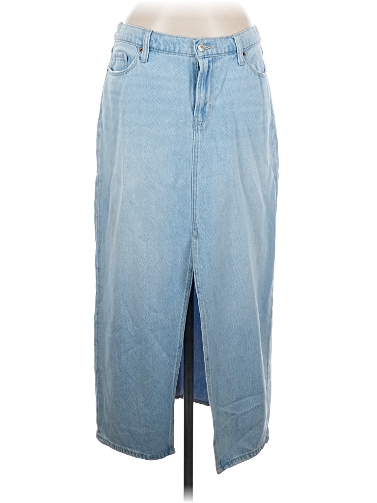Pre-owned Old Navy Denim Skirt In Blue