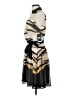 DKNY 100% Polyester Graphic Tan Cocktail Dress Size 2 - photo 5