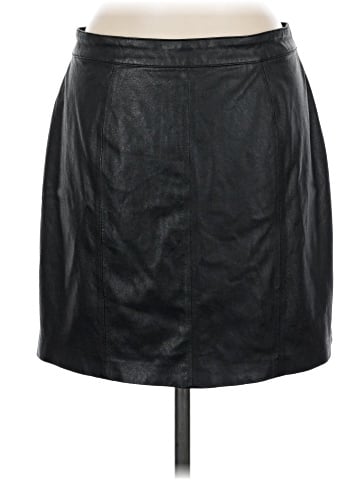 n:Philanthropy Faux Leather Skirt (view 2)