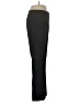 Ecru Solid Black Dress Pants Size 10 - photo 4