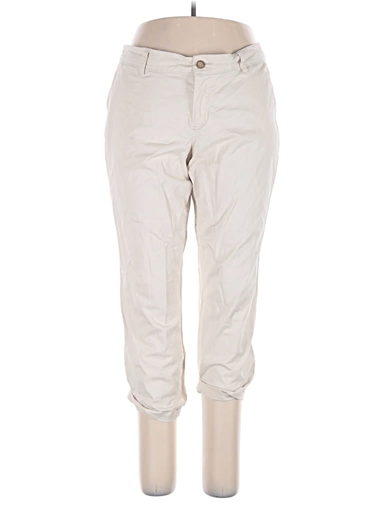 Pre-owned Gap Outlet Casual Pants In Ivory