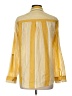 Midnight Sky Color Block Yellow 3/4 Sleeve Button-Down Shirt Size L - photo 2