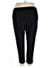 Halogen Solid Black Casual Pants Size 1X - photo 2