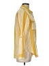 Midnight Sky Color Block Yellow 3/4 Sleeve Button-Down Shirt Size L - photo 4
