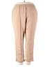 Woman Within 100% Polyester Solid Tan Casual Pants Size 24 (petite) - photo 1