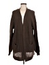 Just Be... 100% Polyester Brown Cardigan Size M - photo 1