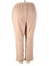 Woman Within 100% Polyester Solid Tan Casual Pants Size 24 (petite) - photo 2