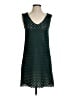 Zara 100% Polyester Teal Casual Dress Size XS - photo 1
