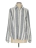 Orvis Stripes Gray Long Sleeve Button-Down Shirt Size S - photo 1
