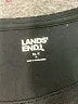 Lands' End Black Long Sleeve Top Size XL - photo 7