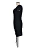 Almost Famous Solid Black Cocktail Dress Size L - photo 5