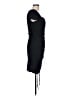 Almost Famous Solid Black Cocktail Dress Size L - photo 4