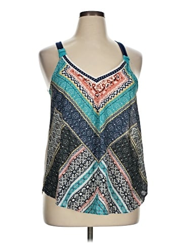 Rewind Sleeveless Blouse (view 1)