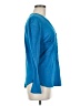 ALTERNATIVE 100% Silk Blue Blouse Size M - photo 4