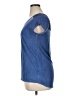 Assorted Brands 100% Rayon Blue Short Sleeve Top Size XL - photo 5